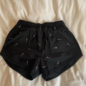 Nike dri fit logo shorts